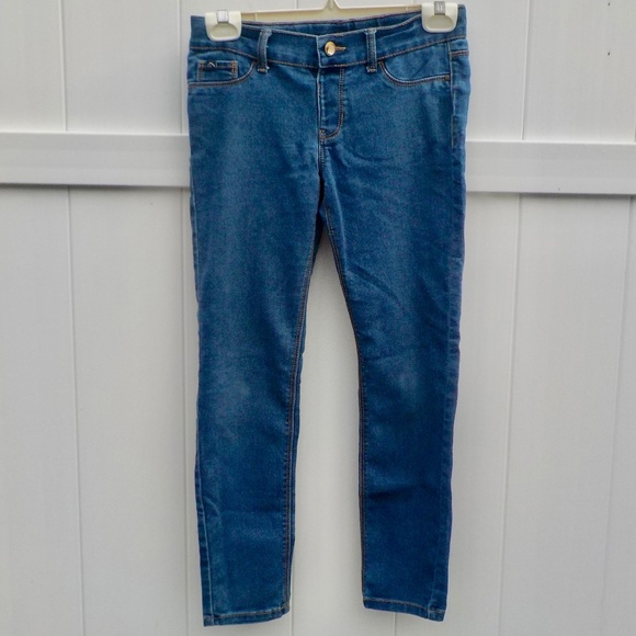 Jordache Jeggings Size 10 Regular with "Bling" Button - Picture 1 of 8